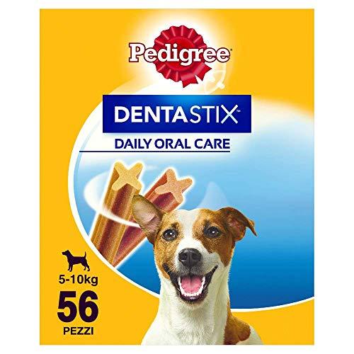 Pedigree Dentastix al Giorno Mini 5-10 kg Confezione Scorta, 56 Bastoncini - 8 x 110 gr