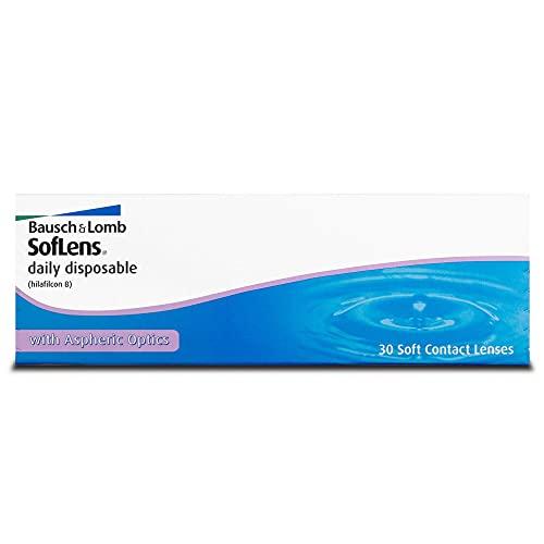 BAUSCH + LOMB - SofLens® Daily disposable - Lenti a contatto giornaliere - 30 Lenti