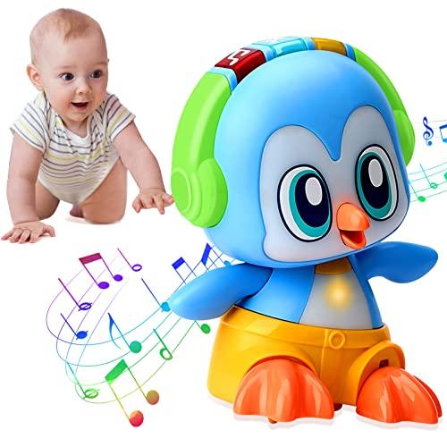 Giochi Bambini 1 Anno,Giochi Pinguino con Musica e Luci,Regalo