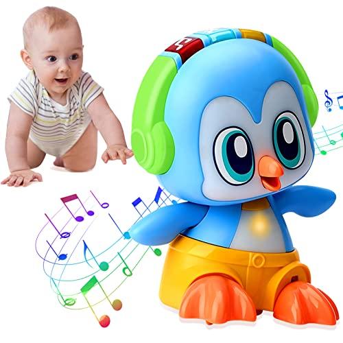 Giochi Bambini 1 Anno,Giochi Pinguino con Musica e Luci,Regalo Bambino 1  anno,Regali di Compleanno Educativi Precoci 6 9 12 24 Mesi più