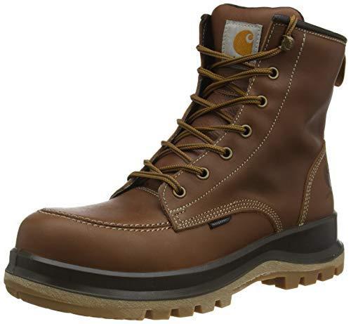 Carhartt Hamilton Rugged Flex Waterproof S3 Safety Boot, Scarpa da Costruzione Uomo, Tan, 43 EU