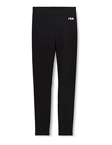Fila Teens Antonella Logo Legging Leggings, Black, 170 Bambina