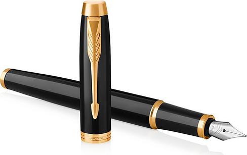 Im Penna stilografica Nero Oro Sistema di riempimento della cartuccia 1 pezzo - 1931652