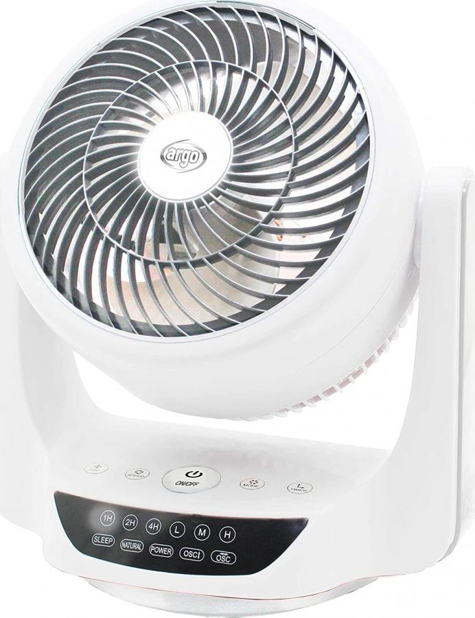 Box Fan Ventilatore da Tavolo 3 Velocità Oscillante con Timer e Telecomando - Loop