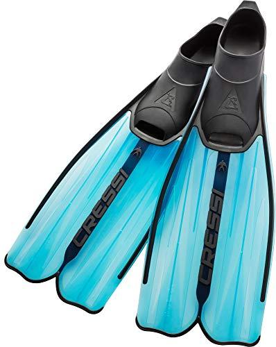 Cressi Rondinella, Pinne da Nuoto, Unisex - Adulto, Blu/Acquamarina, 37/38
