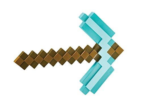 Disguise- Diamond Pickaxe Minecraft Accessorio per Costume, Colore Piccone Diamante, Taglia Unica, 65685