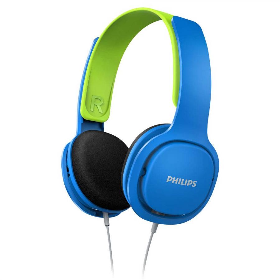 Philips SHK2000 Cuffie Tradizionali, 40 mW, 99 dB, 32 Ω, Azzurro/Verde