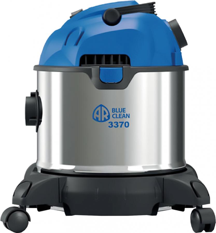 Bidone Aspiratutto Aspiraceneri Aspiraliquidi con Ruote Capacità 30 Litri Potenza 1600 watt colore Inox - 51927 AR 3670