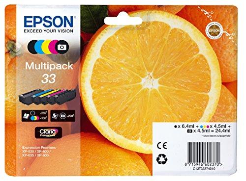 EPSON - NET33374BK MULTIPACK BL.XP-530 - Multipack 5 colori (NCMG+NF)