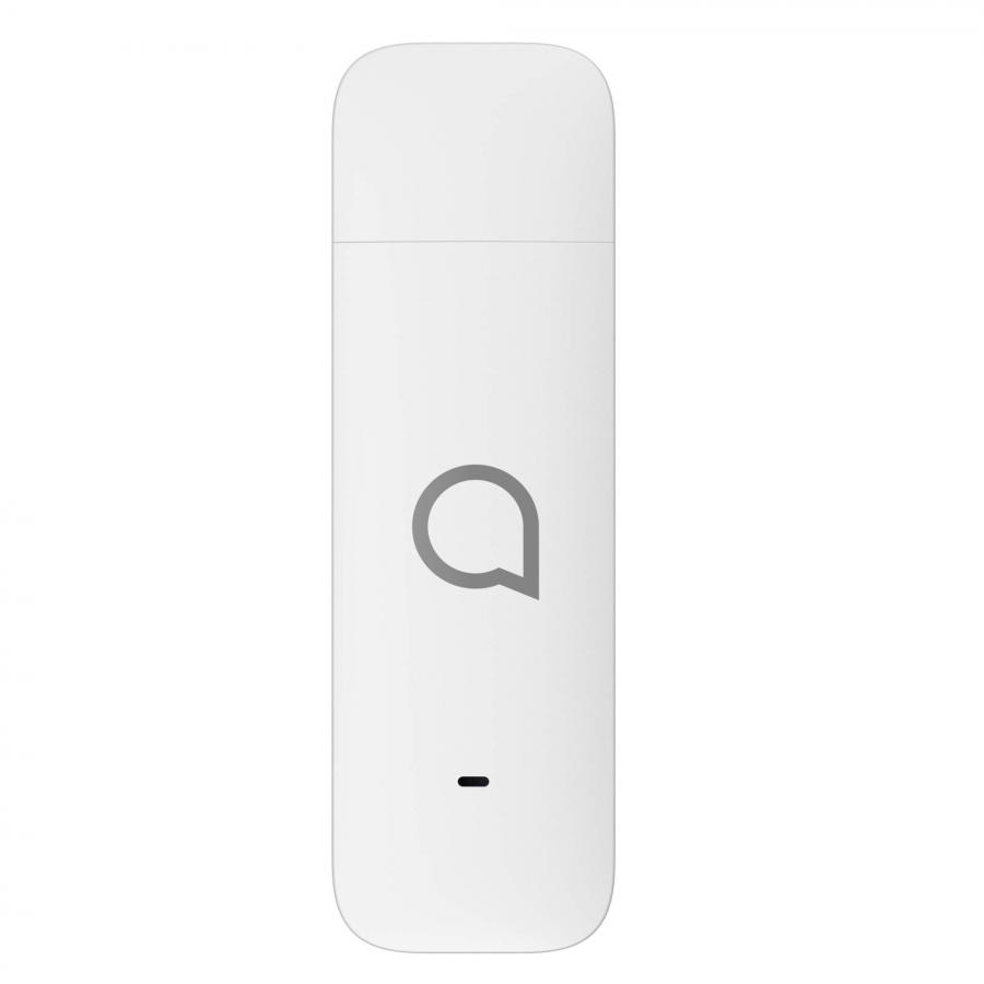 Alcatel Link Key - Chiavetta Internet 4G, LTE (CAT.4), LED di stato, White [Italia]