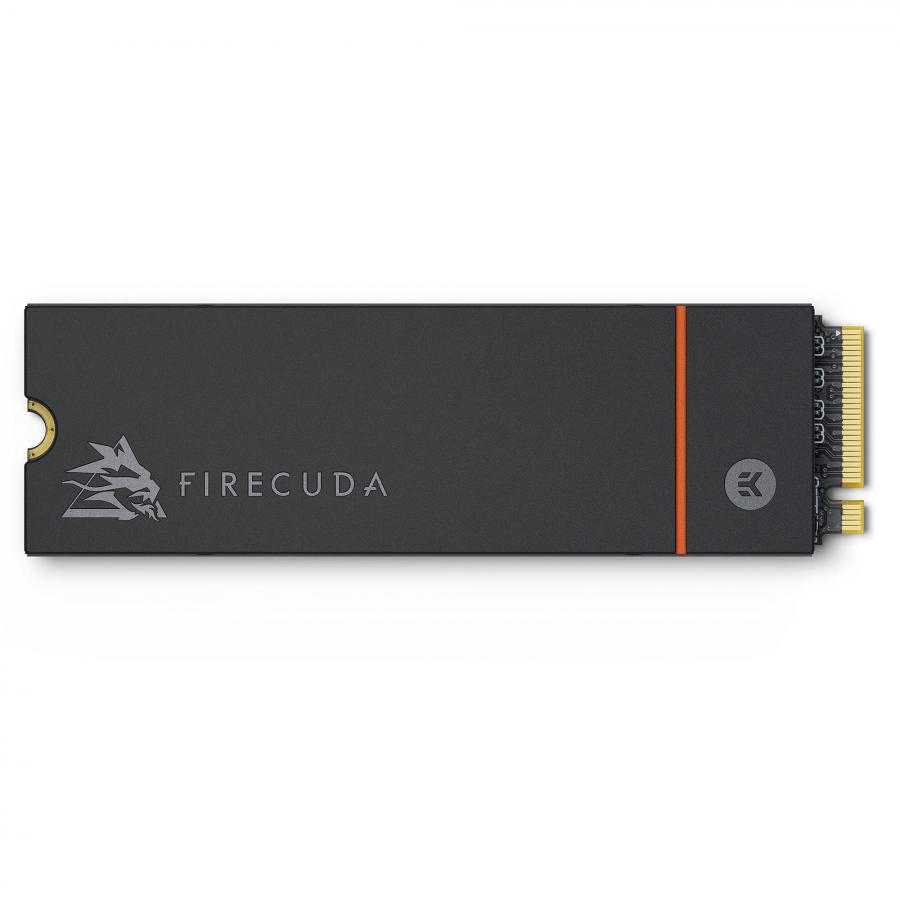 Seagate FireCuda 530 NVMe SSD, 500 GB, SSD Interno, M.2, 4 porte PCIe Gen4, NVMe 1.4, 7.000 MB/s, tecnologia 3D TLC NAND, 640 TBW, dissipatore di calore, 3 anni di servizi Rescue, ZP500GM3A023