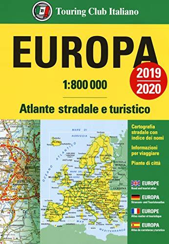 Europa. Atlante stradale e turistico 1:800.000