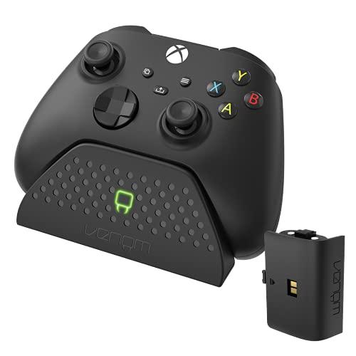 Venom Dock Di Ricarica con Batteria Ricaricabile - Nero (Xbox Series X e S/ Xbox One) - Bundle
