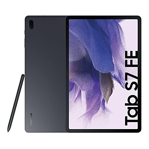 Samsung Galaxy Tab S7 FE Tablet Android 12,4 Pollici Wi-Fi RAM 4 GB 64 GB Tablet Android 11 Black [Versione italiana] 2021 (Ricondizionato)