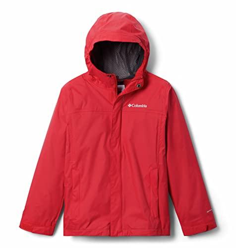 COR22 Columbia Watertight Giacca Impermeabile, Bambino, Mountain Red, XL