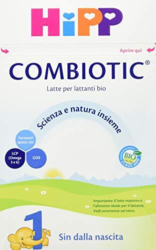 HiPP Latte 1 Combiotic Lattanti Polvere - Pacco da 4 x 600 gr