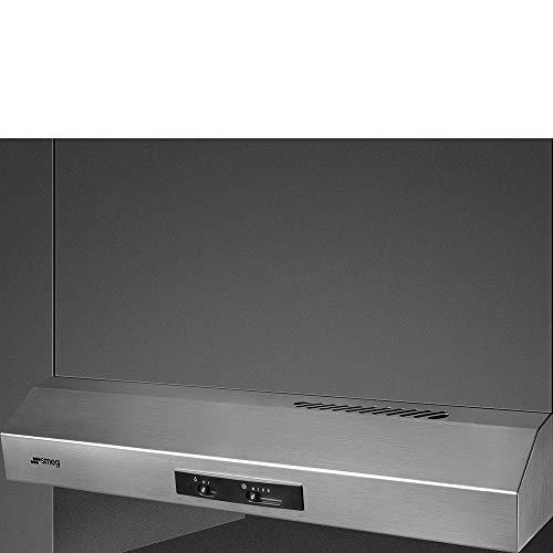 Smeg KTE60EX cappa aspirante 272 m³/h Incassato Acciaio inossidabile D