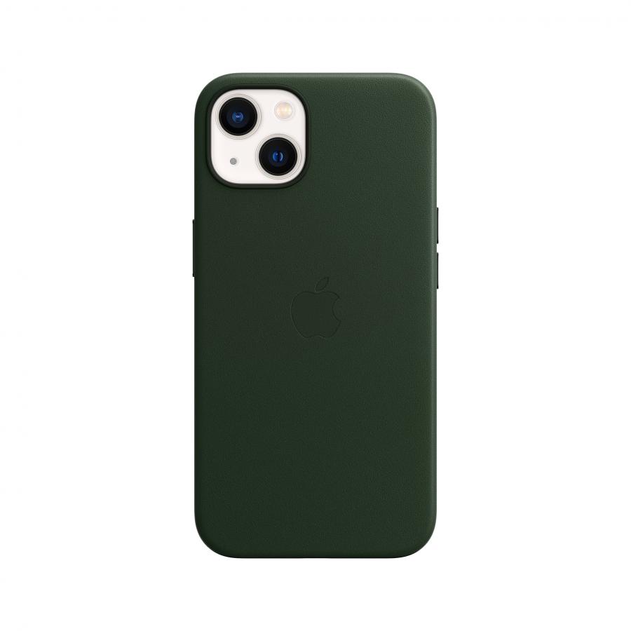 Apple Custodia in pelle (per iPhone 13) - Verde sequoia