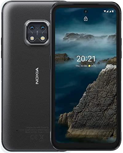 Nokia XR20 Smartphone Rugged 5G 64GB, 4GB RAM, Display 6.67” FHD+, Dual Camera 48 Mp Ottiche ZEISS, Android 11, Batteria 4630mAh, Dual Sim, Granite Grey, Versione con Cavo USB Type-C Aggiuntivo 1m