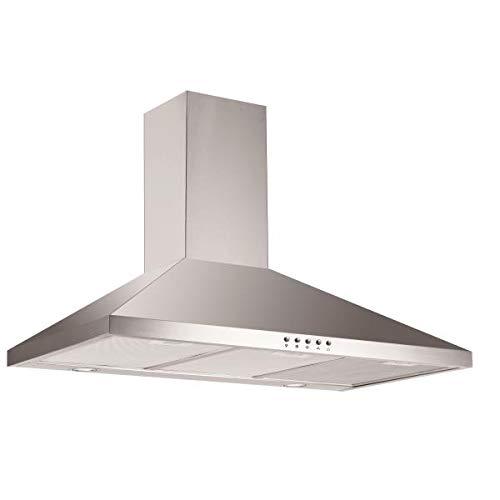 Glem GHP945IX cappa aspirante 501,5 m³/h Cappa aspirante a parete Acciaio inossidabile C