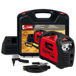 Saldatrice Inverter Ø elettrodi 1,6-3,2mm Saldatura MMA + Valigetta e Accessori - FORCE 145