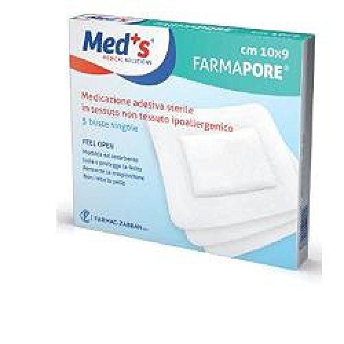 Farmac-Zabban Meds Pore Medicazione Adesiva Sterile Tnt 5x7 cm 5 Pezzi