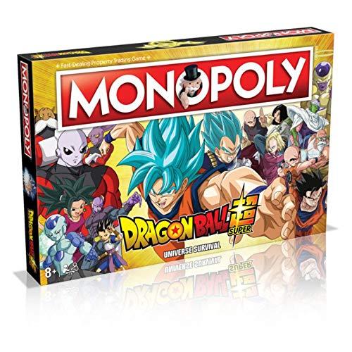 Winning Moves Dragon Ball Z Super Edition Monopoly - Italy Merchandising