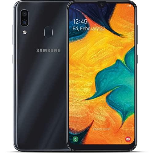Samsung Galaxy A30 32 GB nero Smartphone  Originale di fabbrica in esclusiva per il mercato europeo (versione internazionale) - (ricondizionato)