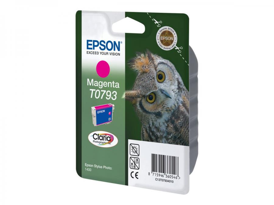 Epson CARTRIDGE MAGENTA STYLUS PHOTO 1400, C13T07934020 (STYLUS PHOTO 1400)
