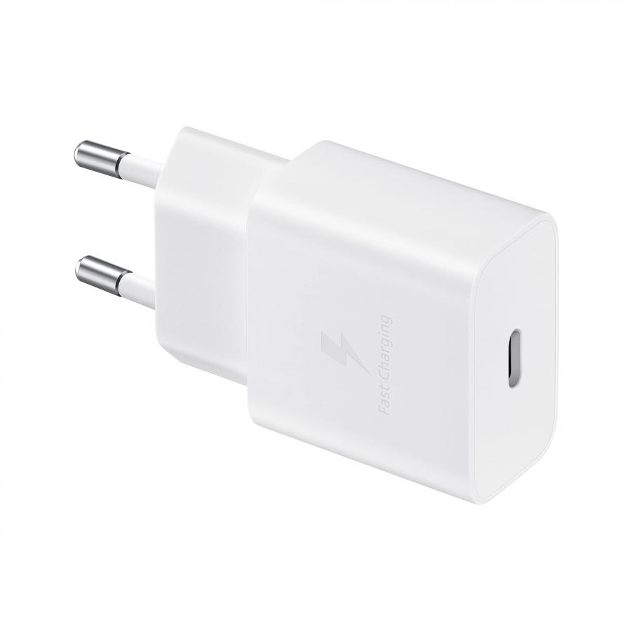 Samsung EP-T1510X Caricatore da 15W, Porta USB-C (con Cavo), White