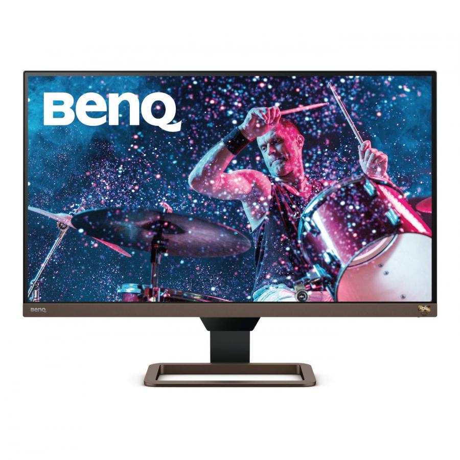BenQ EW2780U Monitor PC per l'Intrattenimento, Risoluzione 4K UHD, Tecnologia IPS e HDRi, Provvisto di Prese USB-C e HDMI, 27 Pollici