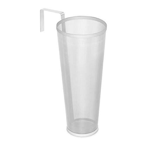 Royal Catering Filtro Luppolo Filtro per Produzione Birra RCBM-43NHS (Acciaio Inox, 36 x 10 cm, 60 Maglie/cm2)