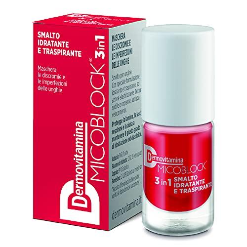 Dermovitamina Micoblock Smalto Idratante E Traspirante Rosso - 5 Ml