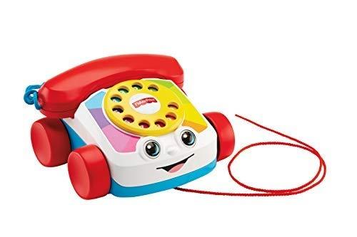 Fisher Price- Telefono Parlante Trascinabile, Giocattolo per Bambini 1+ Anni, FGW66