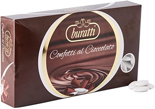 Buratti Confetti al Cioccolato, 1000 gr, Colori Assortiti