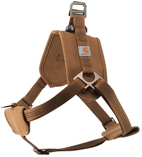 Carhartt Trainng Harness, pettorina per cani completamente regolabile per comfort e controllo, colore marrone, taglia S