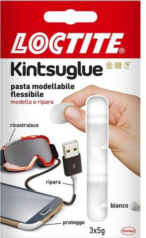 Pasta modellabile 3x5 gr flessibile per riparazioni su vari materiali colore Bianco - 2239174