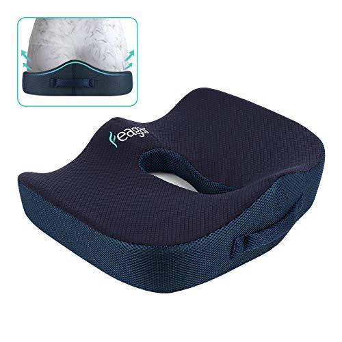 Cuscino per Sedile Ortopedico Memory Foam - Cuscino Emorroidi per Sedia