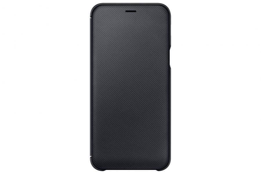 Samsung EF WA600 Portafoglio Cover per Galaxy A6 Nero
