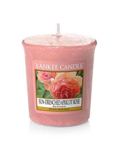 Yankee Candle Samplers - Candele votive, Wax, Sun-drenched Albicot Rose, 4,6 x 4,8 x 1 cm