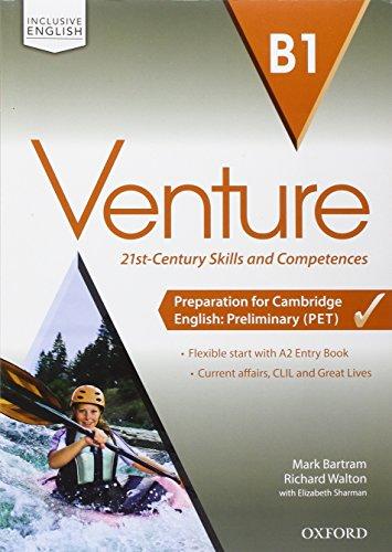 Venture B1: Super Premium. Con Entry Book, Student'S Book, Workbook, , Open Book e Studyapp [Lingua inglese]