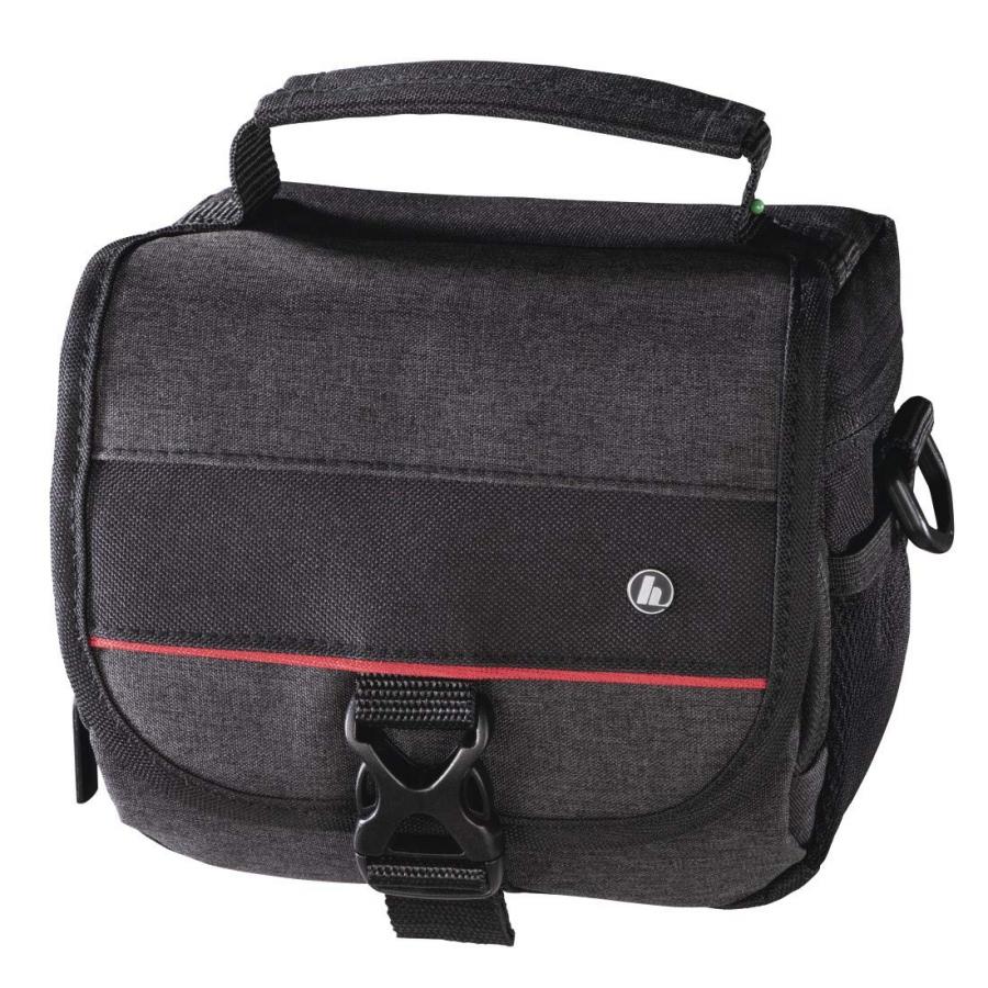 Hama - Borsa per Fotocamera Valletta 100, (14,5 x 7,5 x 10,5 cm), Nero