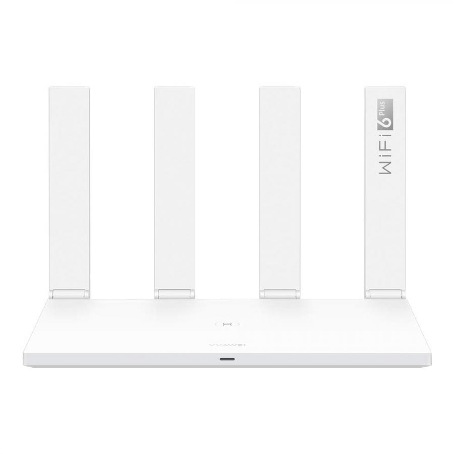 HUAWEI Wi-Fi AX3 Router, 3000 Mbps Dual Band, Rivoluzionario Dual-core Wi-Fi 6 Plus, Velocità WiFi fino a 2402Mbps/5GHz+574Mbps/2.4GHz, 1 porta Gigabit WAN, 3 porte Gigabit LAN, Controllo parentale