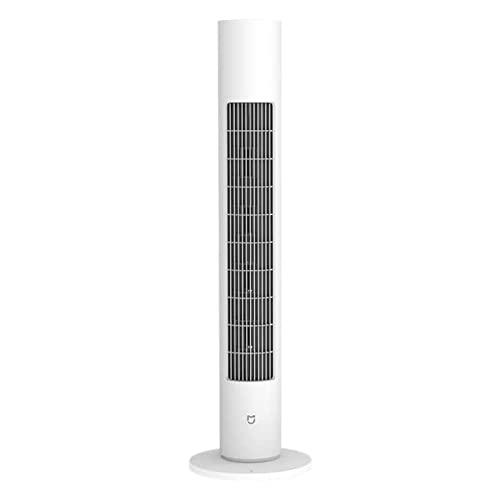 Xiaomi Smart Tower Fan EU Silenzioso Ventilatore A Piantana Smart Compatibile Con HeyGoogle ed Alexa Risparmio Energetico Maggiore Elevato Flusso d’Aria BTTS01DM Versione Italiana Bianco 