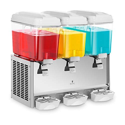 Royal Catering Dispenser bevande fredde RCSD-54C (elettrico, 3 contenitori, 3 rubinetti, 54 litri, 3 x 18)