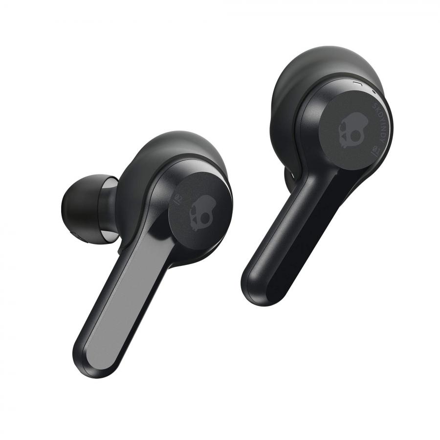 Skullcandy Indy True Wireless Auricolari Con Microfono Bluetooth, Protezione Da Sudore, Acqua E Polvere Secondo Lo Standard IP55, Autonomia Della Batteria Fino A 16 Ore - Nero