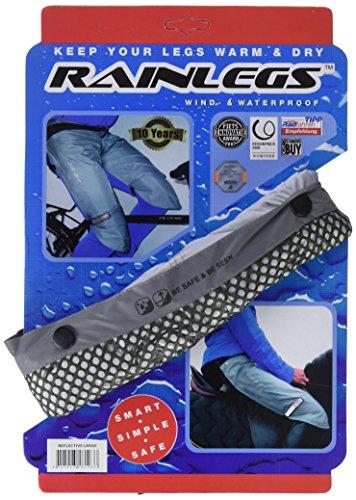 Rainlegs Riflettente Rain-Chaps, Unisex, Reflective, Reflective, S