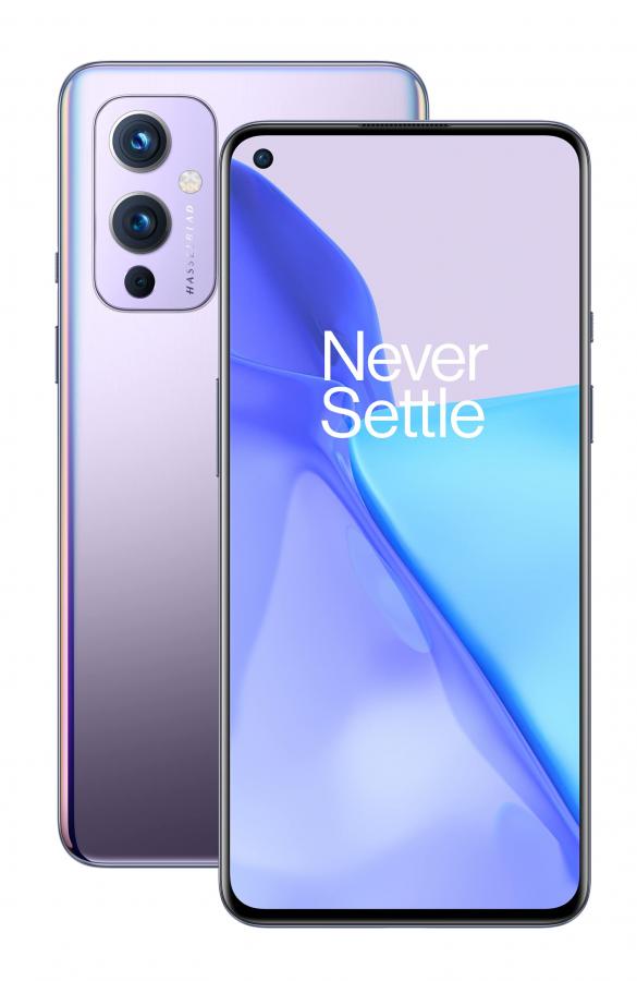 OnePlus 9 5G Smartphone Senza SIM con Fotocamera Hasselblad, 12 GB RAM + 256 GB, Viola (Winter Mist)