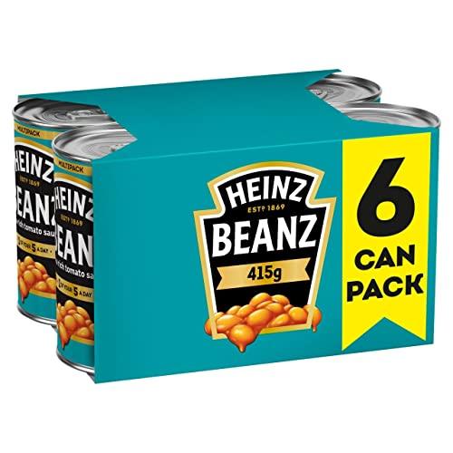 Heinz Baked Beanz, 6 x 415g