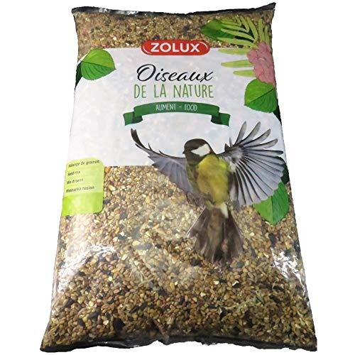 Zolux Granaglie Giardino kg. 5 Alimento per Uccelli, Multicolore, Unica, 5000 unità